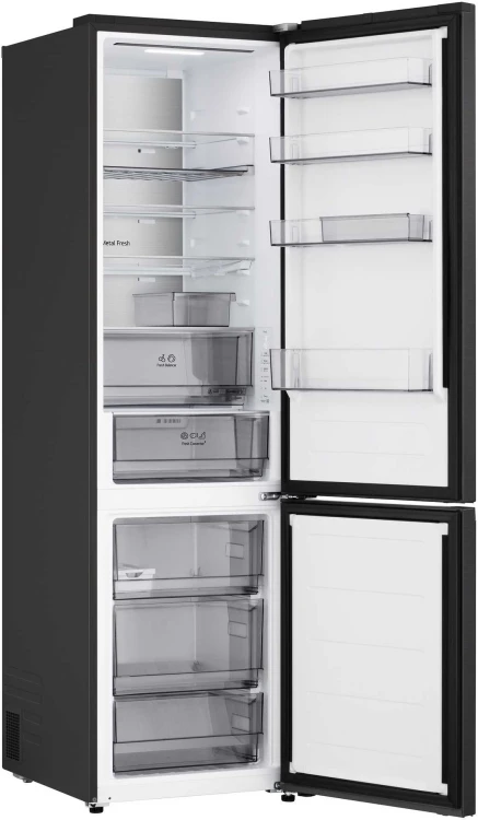 LG GBBS524CEV lodówko-zamrażarka Wolnostojący 375 l Czarny_20.jpg