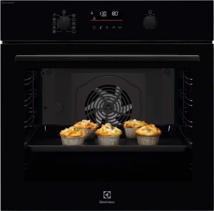Piekarnik elektryczny parowy Electrolux 600 SteamBake EOD6F77WZ Termoobieg