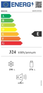 Hisense RS5P535NTCE chłodziarko-zamrażarka otwierana obustronnie Wolnostojący 566 l Szary