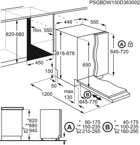 AEG FSE72517P W pełni wbudowany 10 komplet.