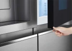 LG InstaView GSXV91PZAE chłodziarko-zamrażarka otwierana obustronnie Wolnostojący 635 l Czarny, Stal nierdzewna_3.jpg