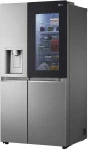 LG InstaView GSXV91PZAE chłodziarko-zamrażarka otwierana obustronnie Wolnostojący 635 l Czarny, Stal nierdzewna_10.jpg