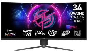 Monitor LED MSI MPG 346CQRFDE X24 34"