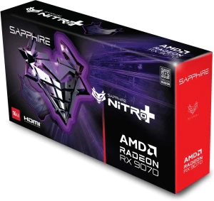 Karta graficzna Sapphire Radeon RX 9070 Nitro+ OC 16GB GDDR6