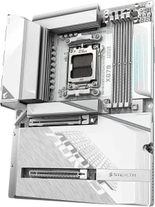 GIGABYTE X870 AORUS STEALTH ICE AMD X870 Gniazdo AM5 ATX