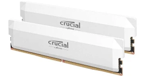 Pamięć RAM Crucial Pro DDR5 32GB (2x16GB) 6400 CL32 Biały