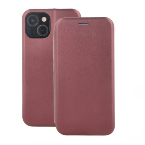 Etui Smart Diva do iPhone 16e / 17e burgundowe