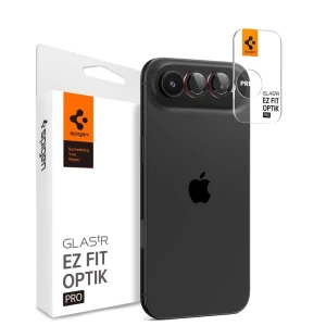 Osłona Aparatu Spigen Optik Pro L-Series Glas.Tr ”Ez Fit” Camera Protector 2-Pack do iPhone 17 Air Black