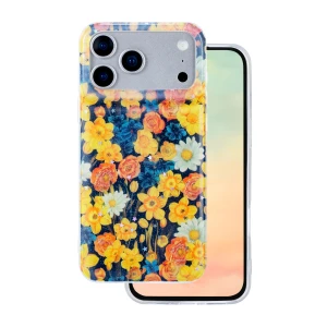 Nakładka Glow Glam do iPhone 17 Pro Max 6,9" pomarańczowa