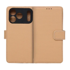 Etui Smart Triangle do iPhone 17 Pro 6,3" brązowe