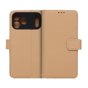 Etui Smart Triangle do iPhone 17 Pro Max 6,9" brązowe