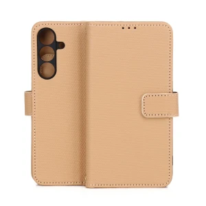 Etui Smart Triangle do Samsung Galaxy S25 FE brązowe