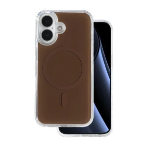 Nakładka Lowkey Mag do iPhone 17 6,3" brązowa
