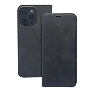 Etui Smart Suede do iPhone 16e / 17e czarne