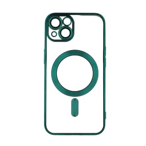 Nakładka Color Chrome Mag do iPhone 16e / 17e zielona