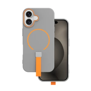 Nakładka Loop Thin Mag do iPhone 17 Pro Max 6,9" szara
