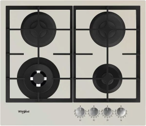 Płyta gazowa Whirlpool AKTL 629/S 60cm Szampańska Żeliwne Ruszty