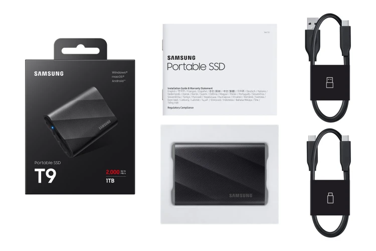 Dysk przenośny Samsung Portable SSD T9 USB 3.2 Gen 2x2 1 TB czarny_5.jpg
