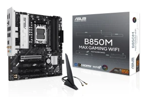 ASUS B850M MAX GAMING WIFI AMD B850 Gniazdo AM5 micro ATX