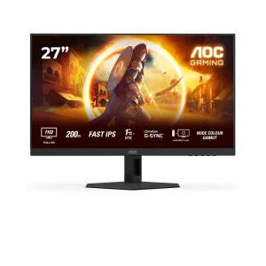Monitor gamingowy 27 cali AOC 27G4HRE FHD Fast IPS 200Hz 0,5ms MPRT