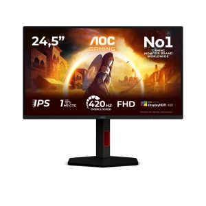 AOC Monitor 25G4KUR 24.5 cala IPS 420Hz HDMIx2 DP Pivot