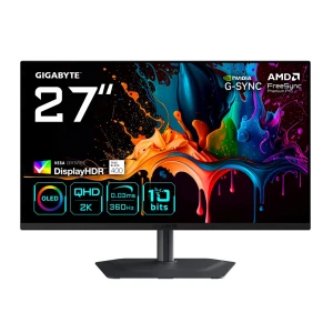 Monitor Gigabyte 27" MO27Q3 OLED QHD 360Hz 2xHDMI DP HUB głośniki