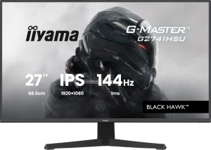 Monitor 27" iiyama G-Master G2741HSU-B1 FHD IPS LED 144Hz 1ms HDMI DP VESA
