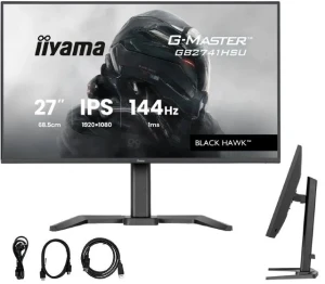 Monitor 27" iiyama G-Master GB2741HSU-B1 FHD IPS LED 144Hz 1ms HDMI DP VESA