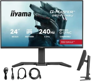 Monitor 24" iiyama G-Master GB2471HSU-B1 FHD IPS LED 240Hz 0,3ms HDMI DP