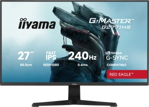 Monitor 27" iiyama G-Master G2771HS-B1 FHD FAST IPS 240Hz 0,4ms HDMI DP HDR