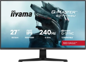 Monitor 27" iiyama G-Master G2771HSU-B1 FHD IPS LED 240Hz 0,4ms HDMI DP HDR