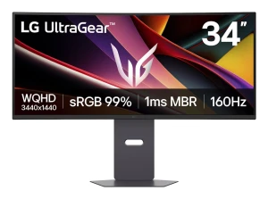 Monitor LG 34" 34G600A-B 3440 x 1440 (UWQHD) 160 Hz