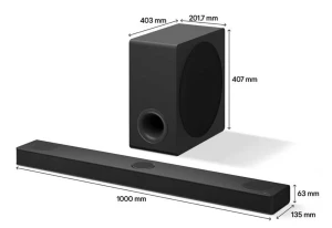 Soundbar LG S80TY 3.1.3 480 W czarny