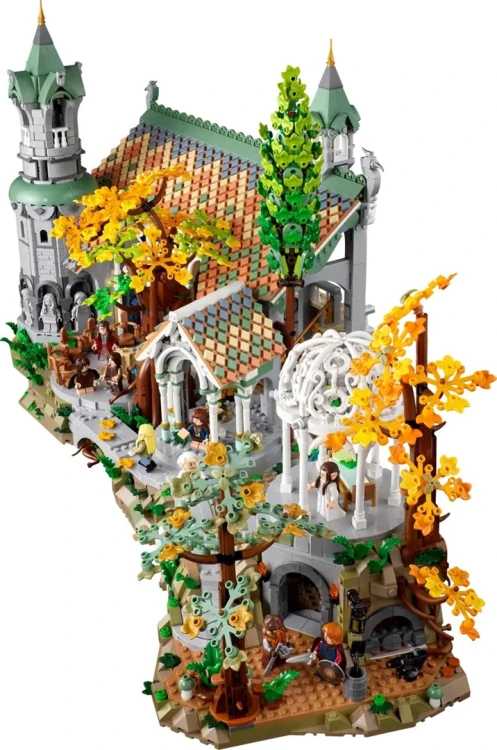 Klocki LEGO Icons Władca Pierścieni: Rivendell 10316_11.jpg