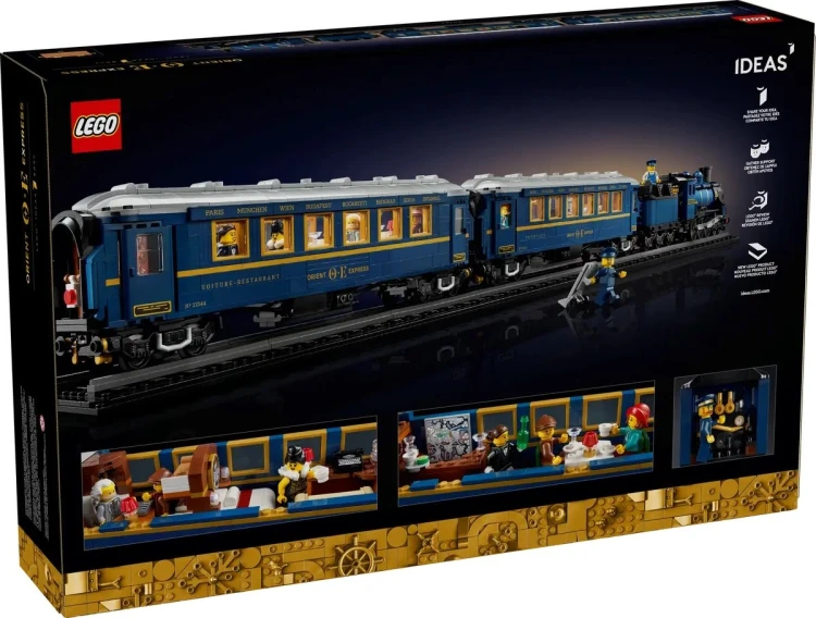 Klocki LEGO Pociąg Orient Express 21344 2540 elementów 18+_2.jpg
