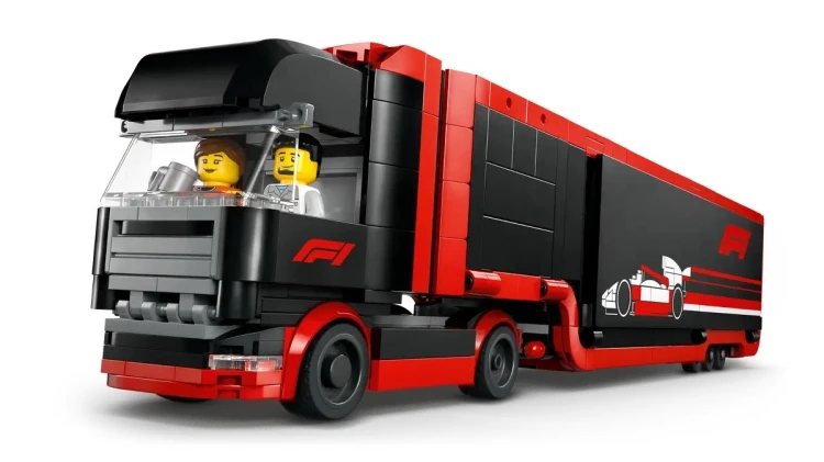 Klocki Zestaw LEGO CITY 60445 F1 Ciężarówka z bolidami RB20 i AMR24_7.jpg