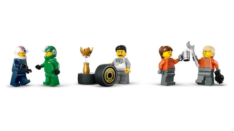 Klocki Zestaw LEGO CITY 60445 F1 Ciężarówka z bolidami RB20 i AMR24_8.jpg