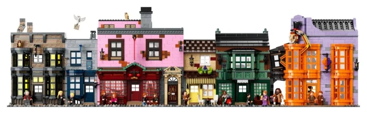Klocki LEGO Harry Potter 75978 Ulica Pokątna 16+ Kolekcjonerski Zestaw_4.jpg
