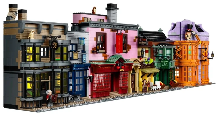 Klocki LEGO Harry Potter 75978 Ulica Pokątna 16+ Kolekcjonerski Zestaw_5.jpg