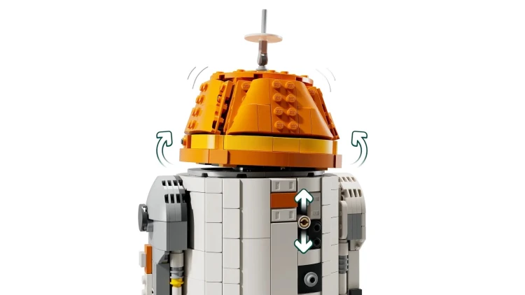 Klocki Star Wars 75416 Droid astromechaniczny Chopper (C1-10P) LEGO_6.jpg