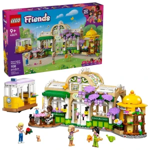 LEGO Klocki Friends 42671 Zielona kawiarnia i kwiaciarnia