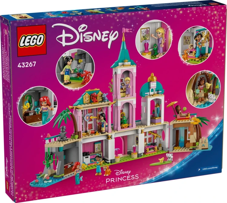LEGO Disney Princess 43267 Zamek księżniczek i królewskie zwierzaki_2.jpg
