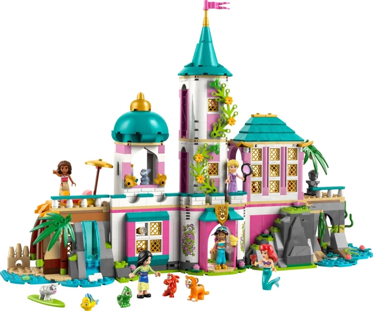 LEGO Disney Princess 43267 Zamek księżniczek i królewskie zwierzaki_3.jpg