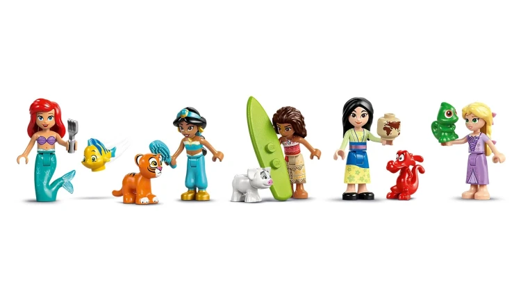 LEGO Disney Princess 43267 Zamek księżniczek i królewskie zwierzaki_5.jpg