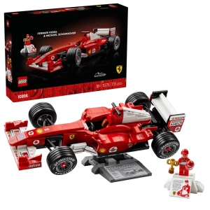 Klocki LEGO Icons 11375 Ferrari F2004 i Michael Schumacher