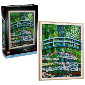 LEGO Art 31220 Claude Monet - Most nad stawem z liliami wodnymi