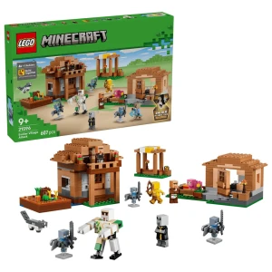 LEGO Minecraft 21596 Atak Maga na wioskę