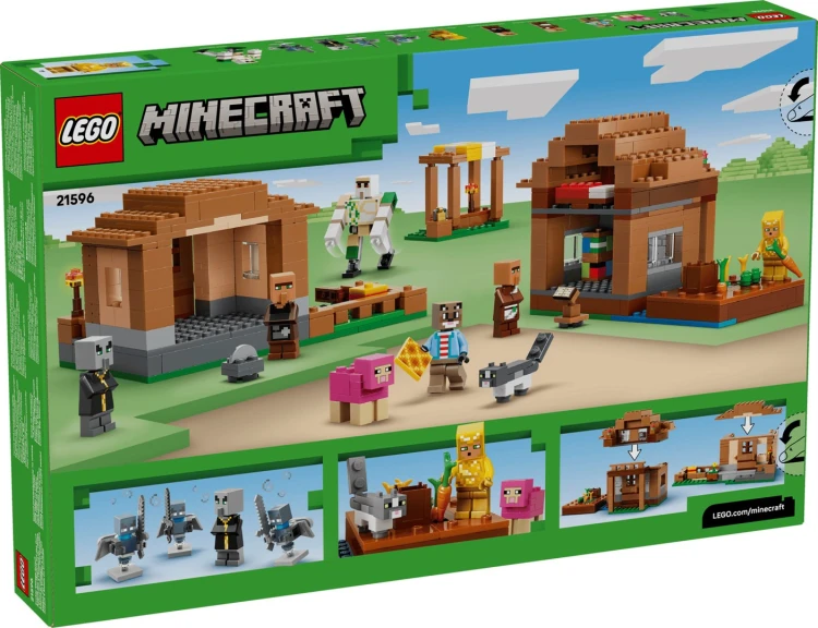 LEGO Minecraft 21596 Atak Maga na wioskę_2.jpg
