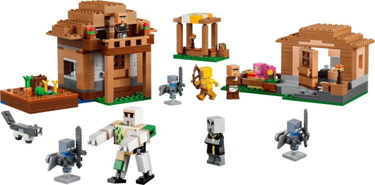 LEGO Minecraft 21596 Atak Maga na wioskę_3.jpg