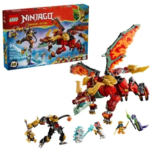 LEGO NINJAGO 71868 Wyldfyre i transformowalny kombinezon smoka